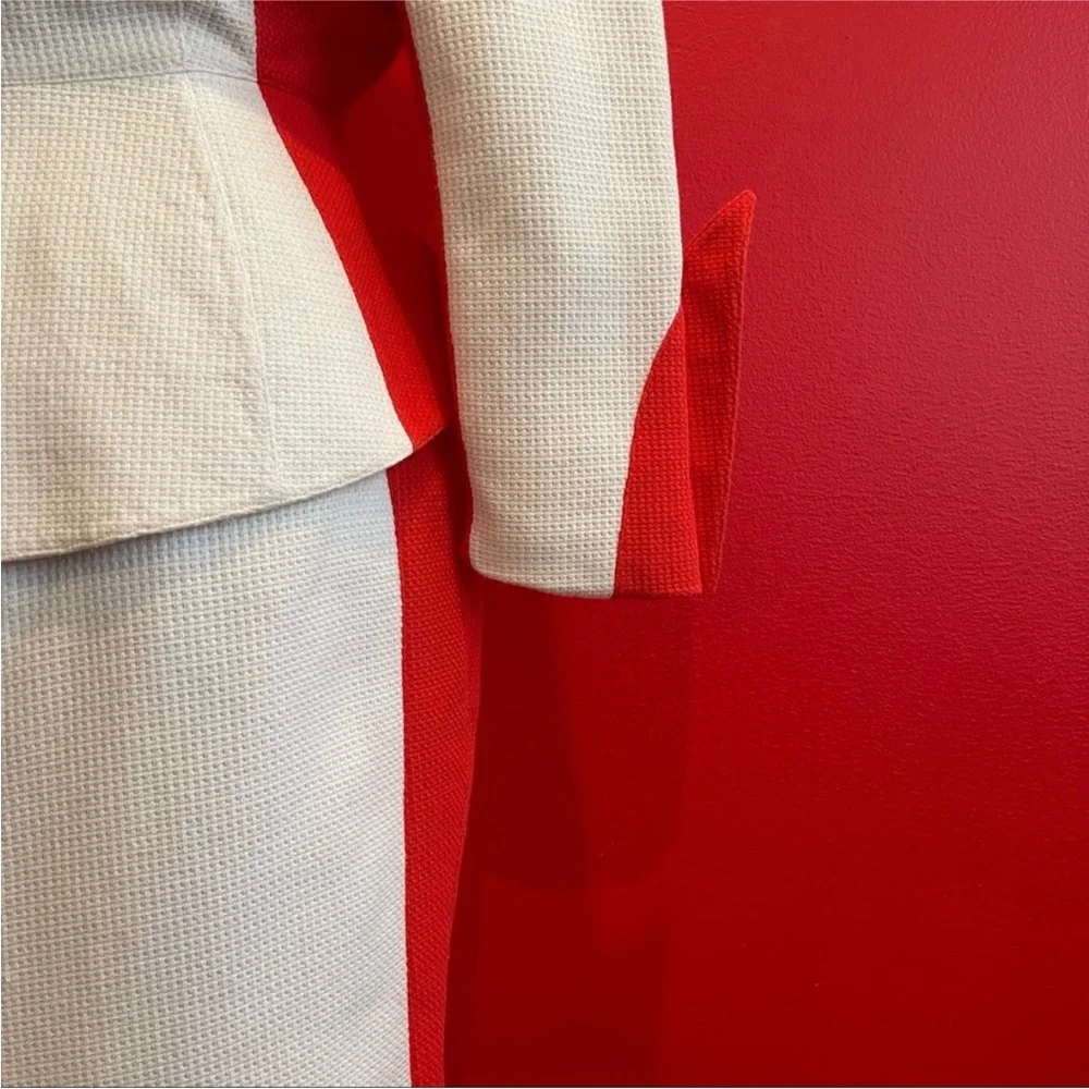 Thierry Mugler Red and White Ensemble - Picture 7 of 8